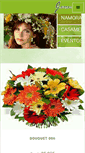 Mobile Screenshot of jarrosflorista.com